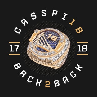 Omri Casspi 18 Back 2 Back Championship Ring 2017-18 T-Shirt