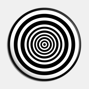 Circle optical illusion Pin