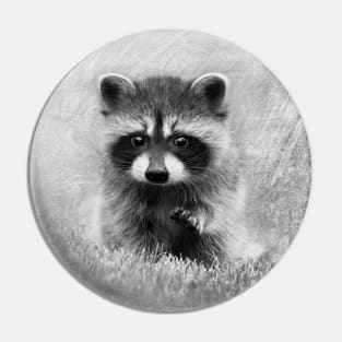 Small Raccoon Pin