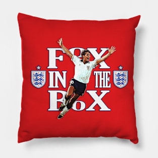 Gary Linkeker - FOX IN THE BOX Pillow