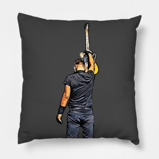 Bruce Springsteen [Silhouette] Pillow