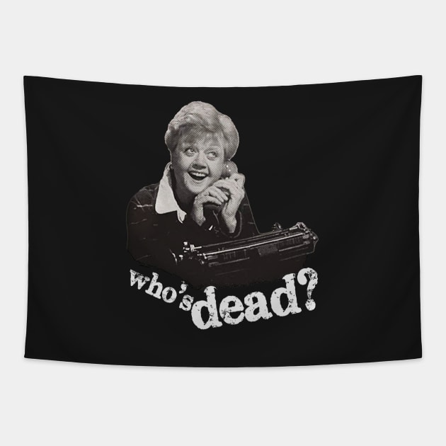 Murder She Wrote - Fletcher - white version Tapestry by Vector-Planet