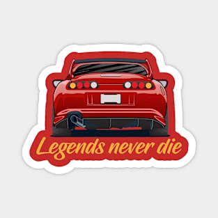 Legends Never Die Magnet