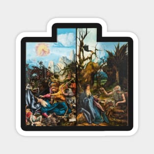 The Temptation of Saint Anthony - Matthias Grünewald Magnet