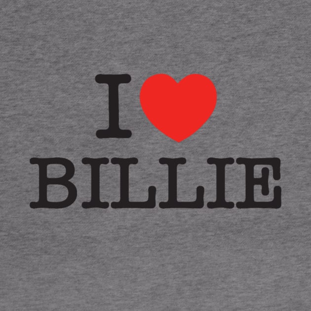 Discover I Love Billie - I Love Billie - Hoodie