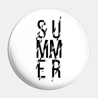 Sommer Typo Pin