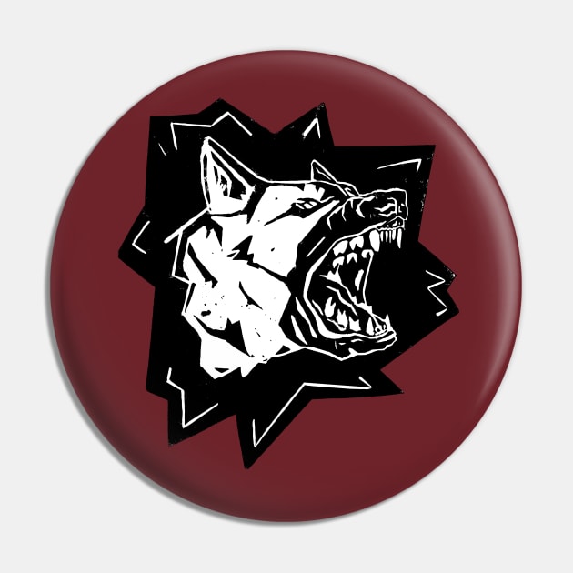 German Shepherd Pin by finnduffstuff