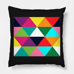 Triangle pattern Pillow