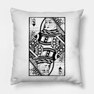 Queen of hearts - double face Pillow