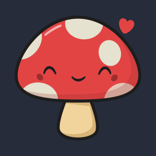 Cute Kawaii Mushroom T-Shirt