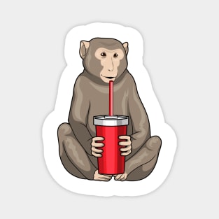 Monkey Drinking mug Magnet