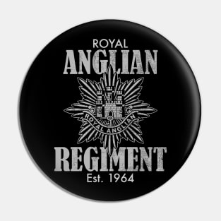 Royal Anglian Regiment (distressed) Pin