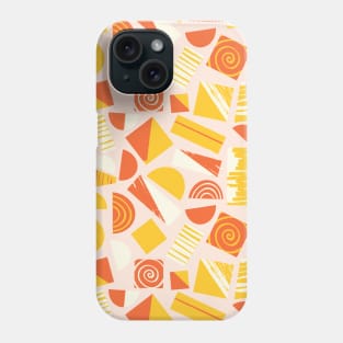 Squares, Rectangles, and Circles Collage Phone Case