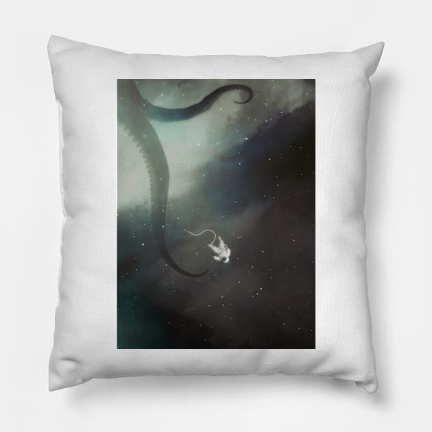 Lovecraft Space Pillow by SLUGDRAWS