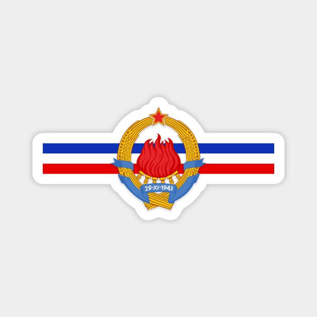 Yugoslavia Grb Magnet by StuffByMe