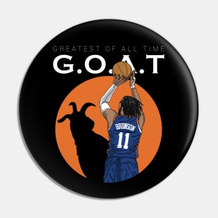 Jalen Brunson GOAT Pin