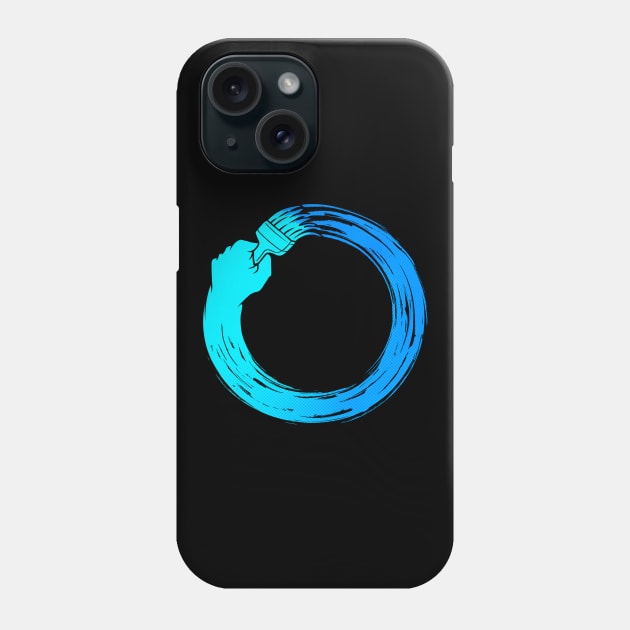 Japanese Enso - Self Creation Phone Case by Gammaray