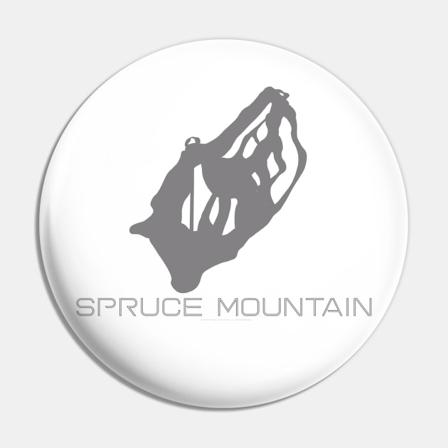 Spruce Mountain Resort 3D Pin by Mapsynergy