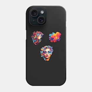 Beautiful Colorful Women Pack Phone Case