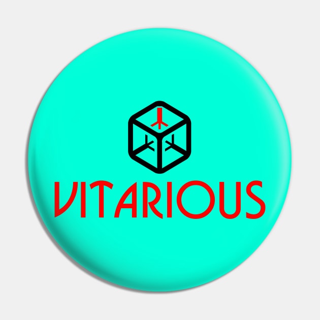 Vitarious Streaming Shirt Pin by Vitarious