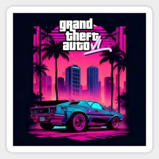 Sessanta Nove GTA V Designer Print - Multi-color Magnet for Sale by  dlab0205