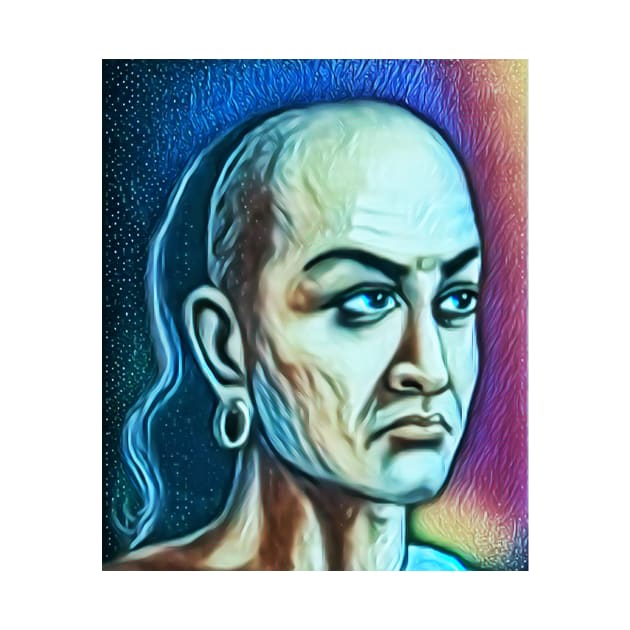 Chanakya Portrait | Chanakya Artwork 5 by JustLit