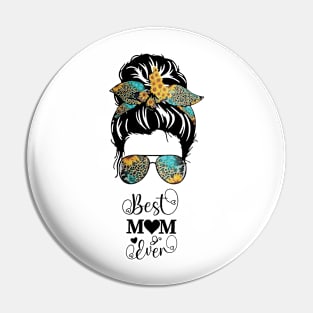 Best Mom Ever Modern Mother Day Pin