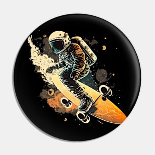 skater space Pin