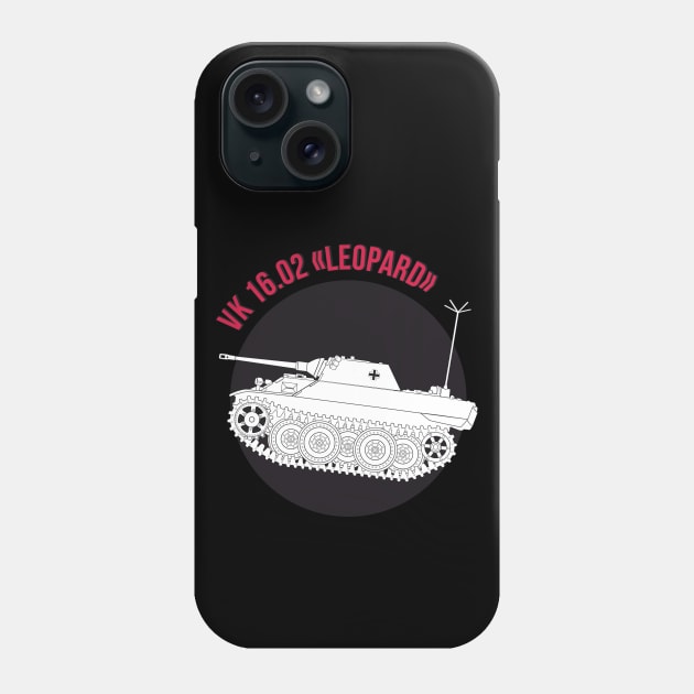 VK 16.02 Leopard Phone Case by FAawRay