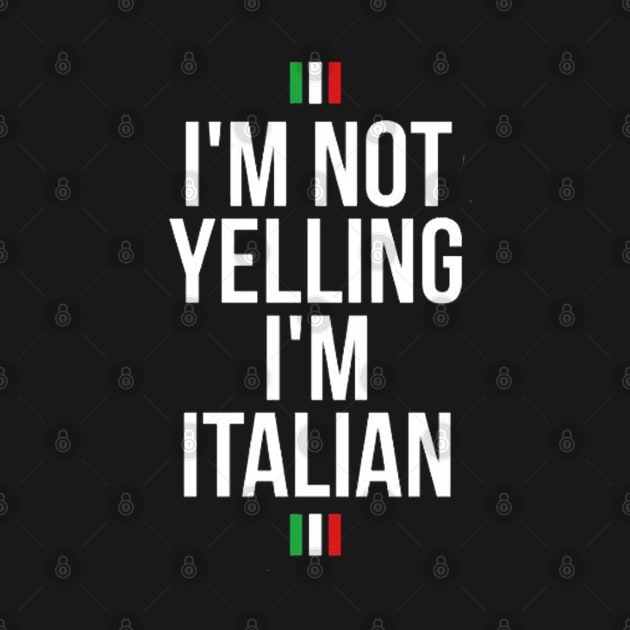 I'm not yelling I'm Italian by TheAwesome