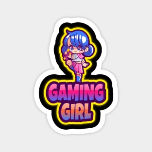 Gaming Girl Design T-shirt Coffee Mug Apparel Notebook Sticker Gift Mobile Cover Magnet