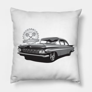 1959 Chevrolet Impala - Made in America Pillow