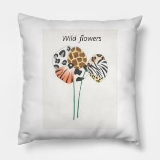 Wild Flowers Pillow