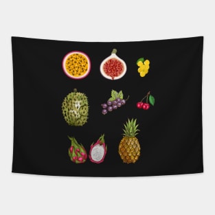 Pack of Fruits | Mix of Fruits Tapestry