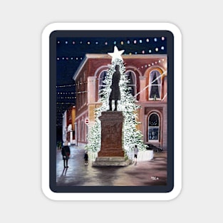 Romsey Christmas tree Magnet