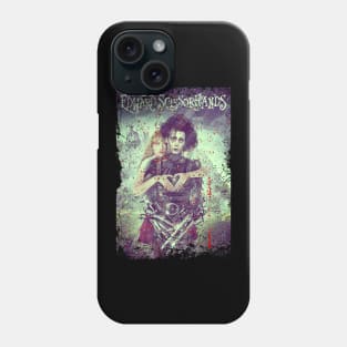 Edward Scissorhands Cutting Through Isolation Phone Case