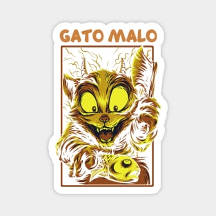 Gato malo Magnet