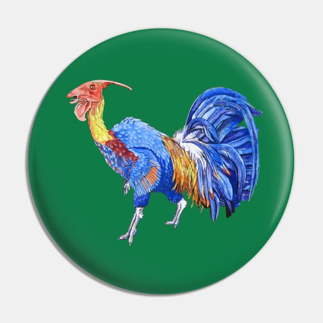 Parasaurooster Pin by RaLiz