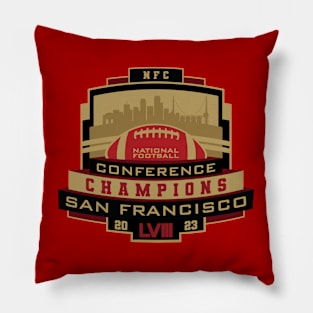 NFC Champions Niners Pillow