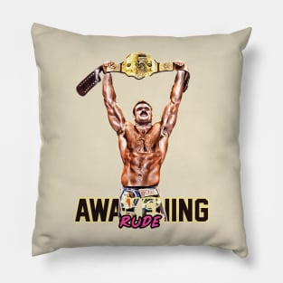 The Rude Awakening Pillow