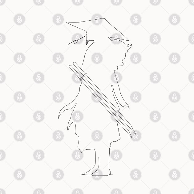 Samurai Doodle by pepques