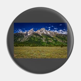 Grand Teton Mountain Range Pin