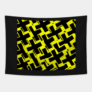 Black and yellow Tapestry