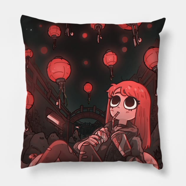 Lights Pillow by carlesdalmau