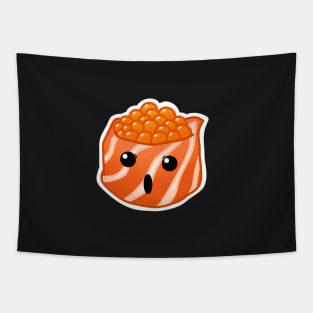 Kawaii Salmon Roll Tapestry