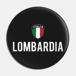 Lombardia Pride Lombardian Roots Lombardo Heritage Pin