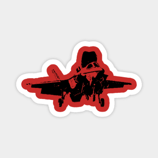 Navy F-35 B Lightning JSF Aircraft Magnet