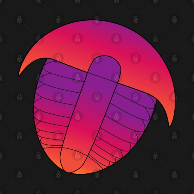 Sunset Trilobite by Gottalottarocks