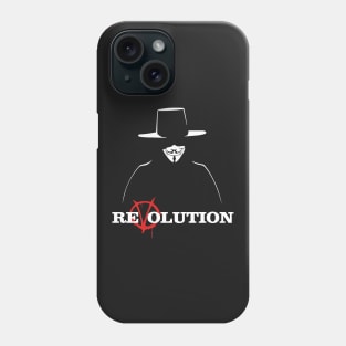 V For Vendetta Revolution Phone Case