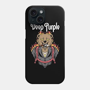 Deep purple vintage Phone Case